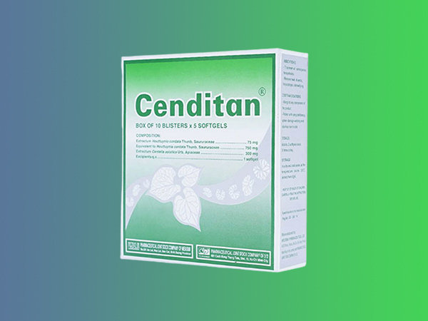 Hình ảnh hộp thuốc Cenditan