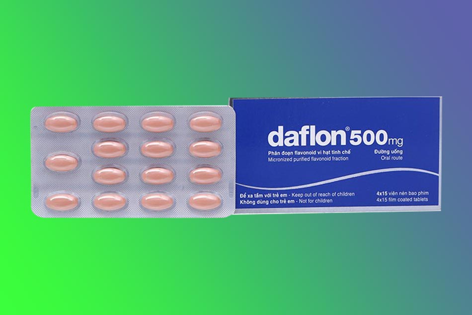 Thuốc Daflon bào chế dạng viên nén bao phim